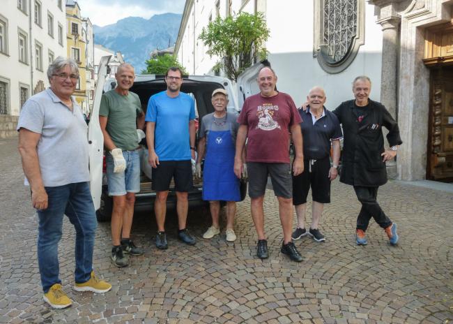 Jetzt werden die Köpfe ausgeladen